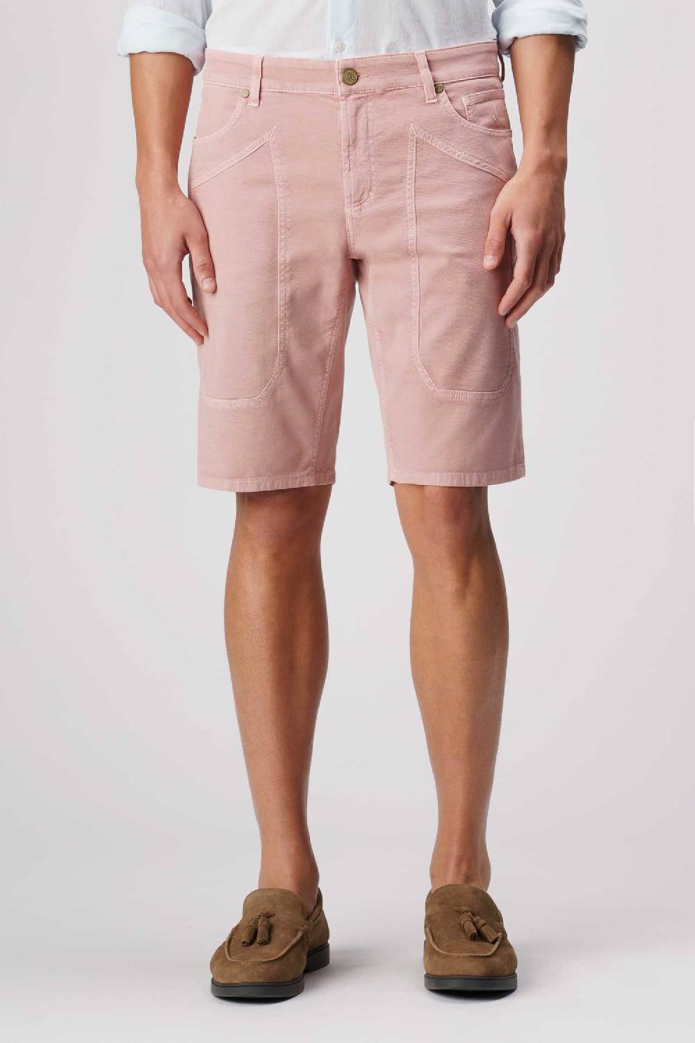 Jeckerson Jayden - Bermuda Con Toppa In Nido D'ape Rosa Chiaro