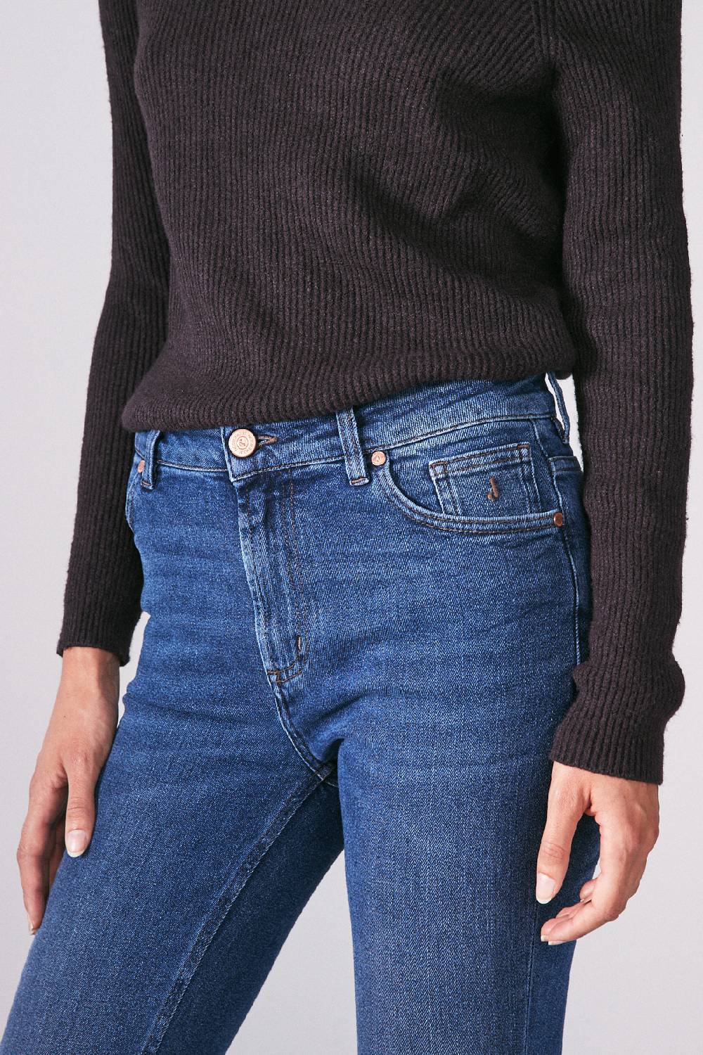 Jeckerson 5 Tasche Flared In Denim