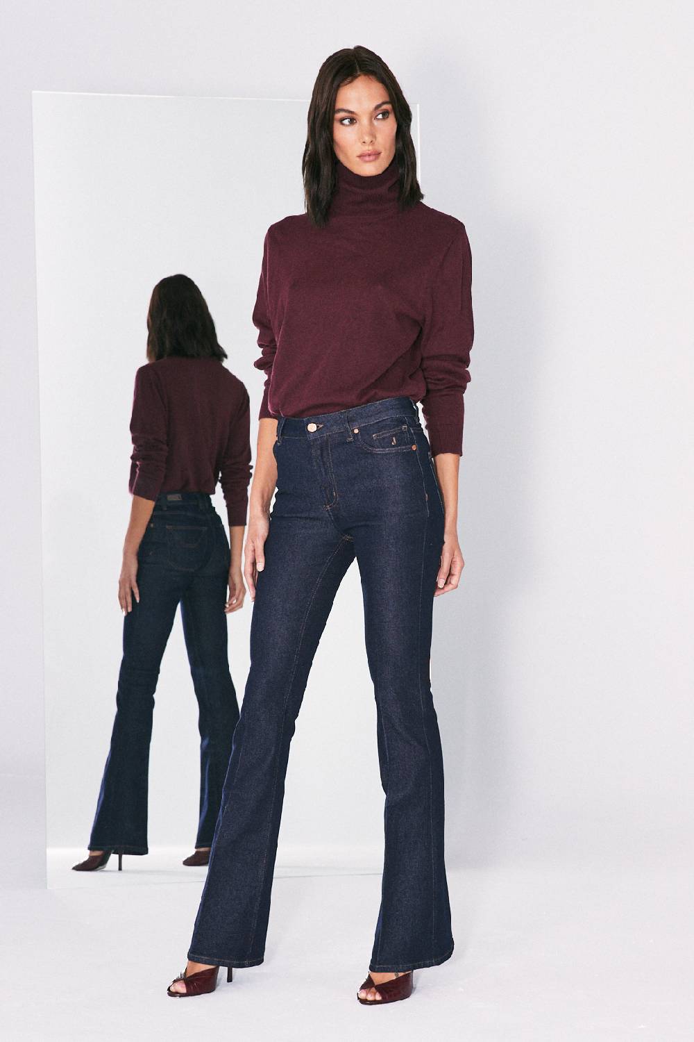 Jeckerson 5 Tasche Flared In Denim