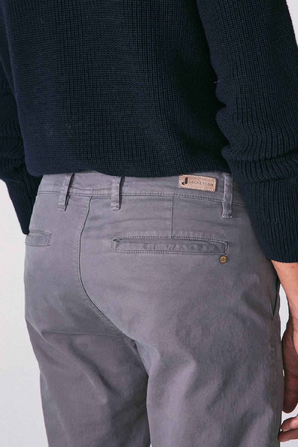 Jeckerson Chino Slim Fit In Gabardina Stretch