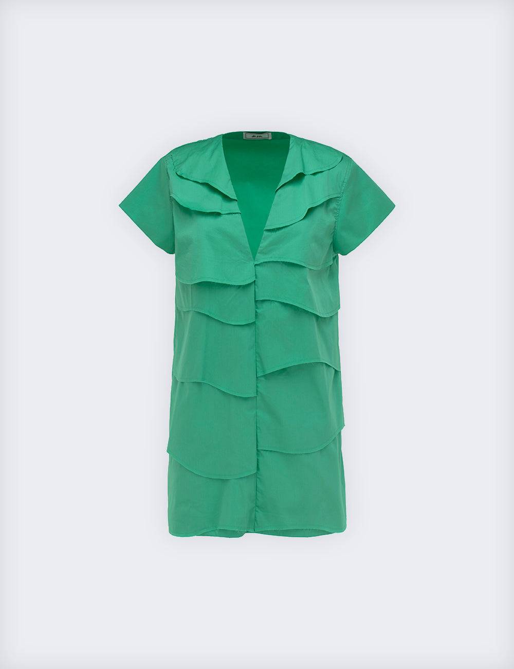 Jijil Abito Corto Con Volant