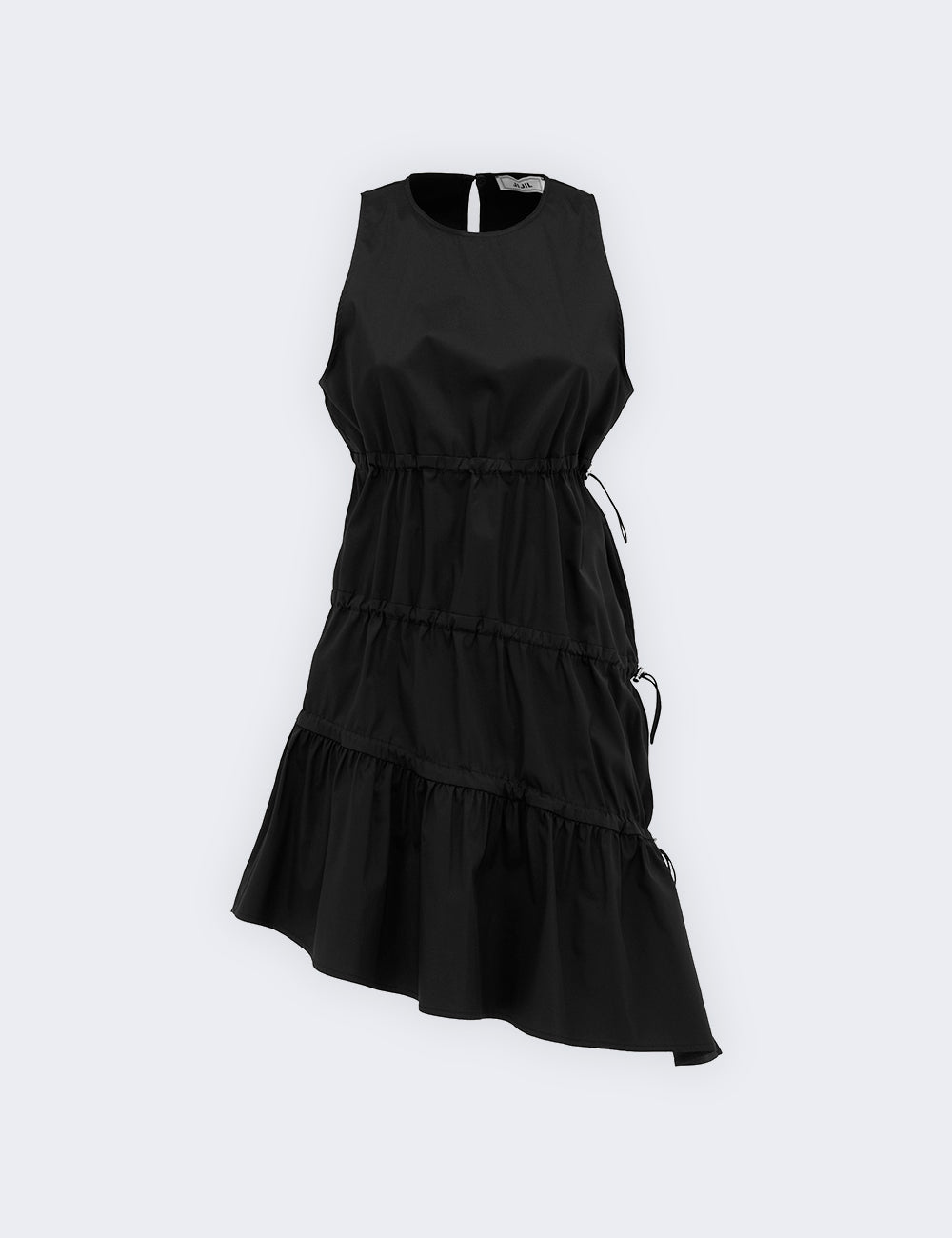 Jijil Abito In Cotone Con Drappeggi