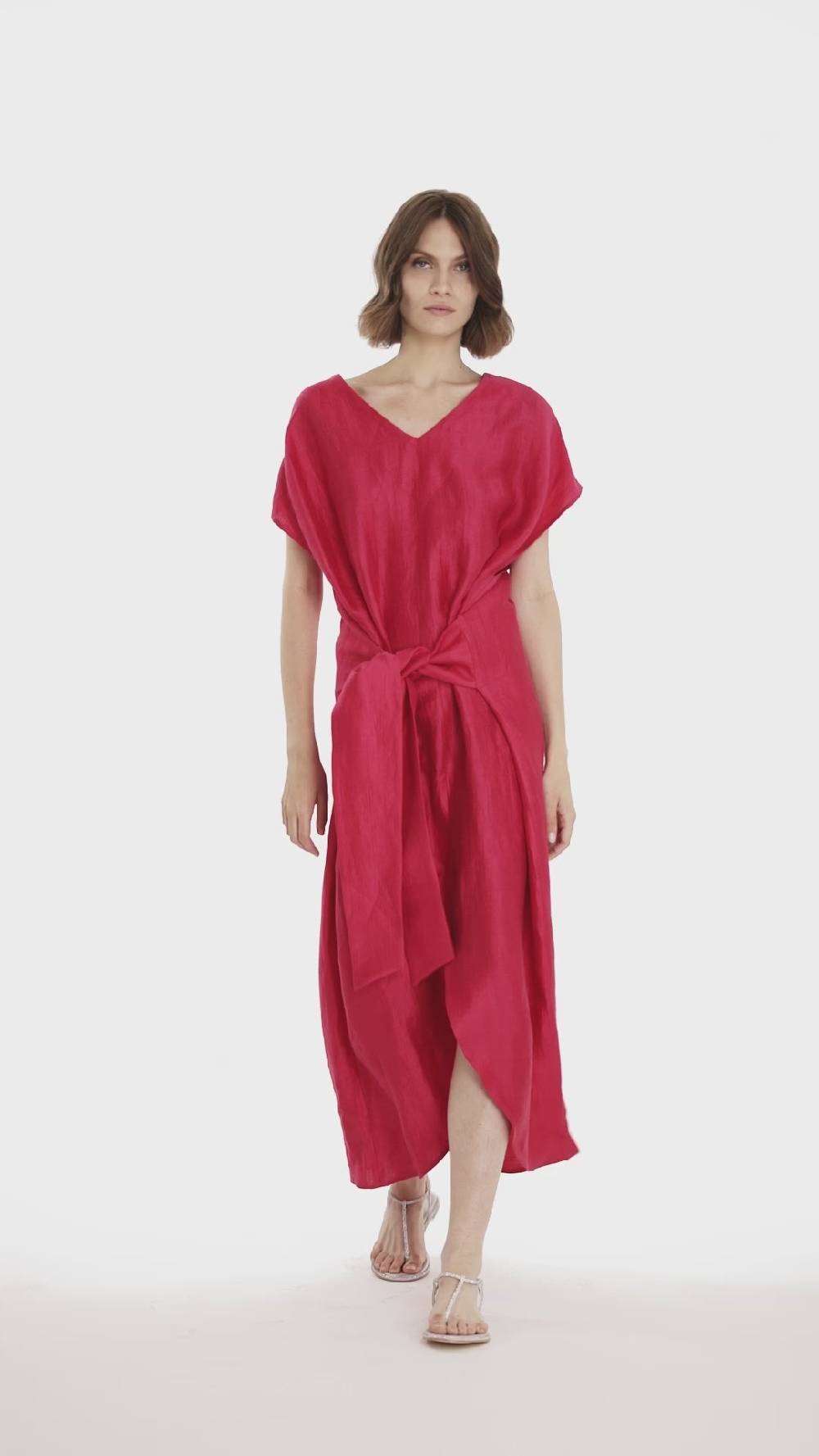 Jijil Abito In Misto Lino