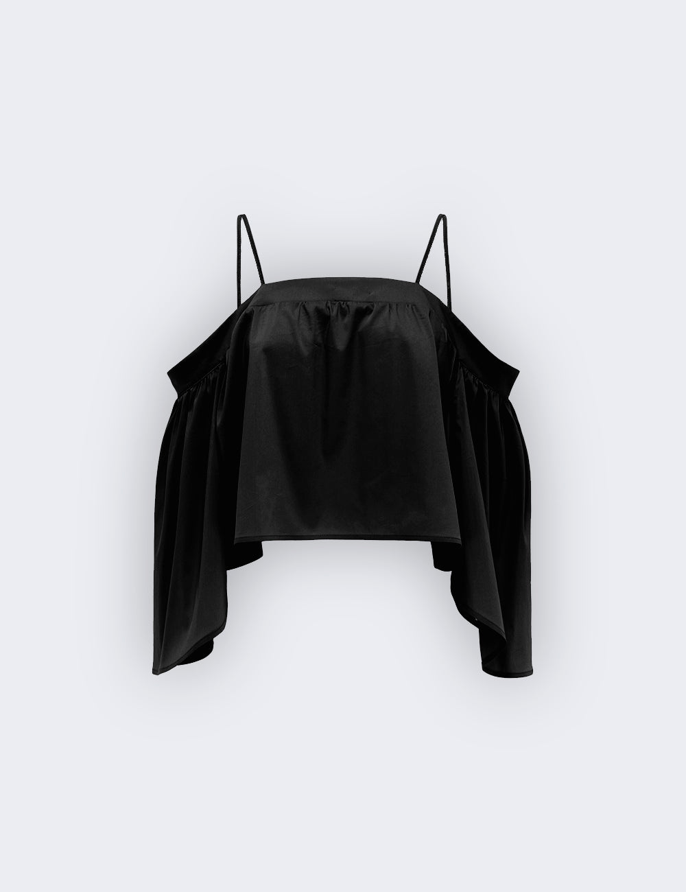 Jijil Blusa Con Scollo A Barca E Bretelle Sottili