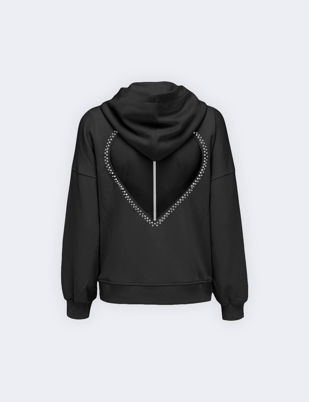 Jijil Felpa Con Dettaglio Cuore Sul Retro