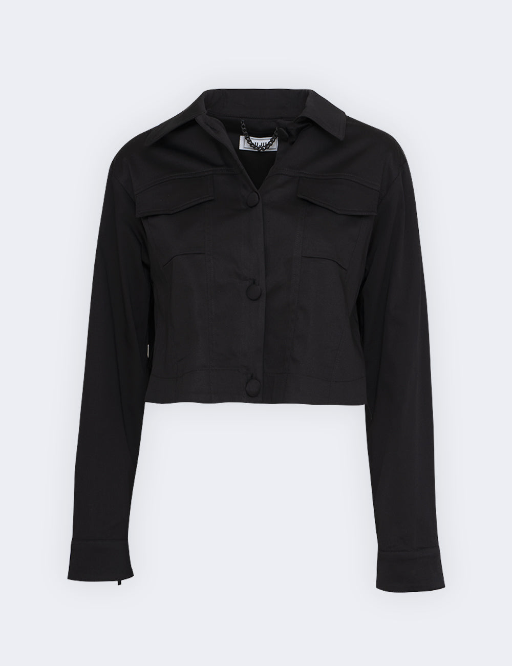 Jijil Giacca Crop Con Frange