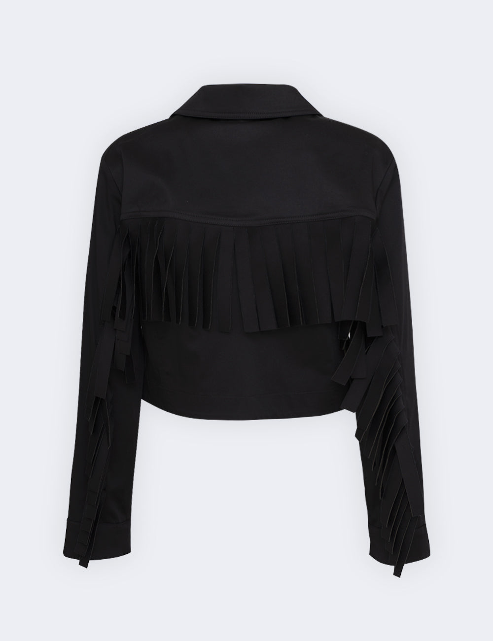 Jijil Giacca Crop Con Frange