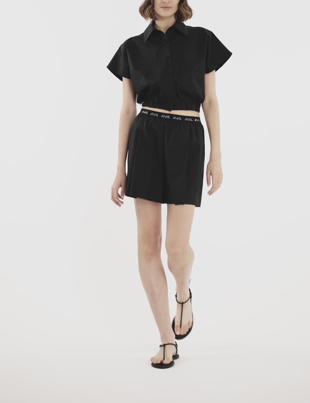 Jijil Shorts Con Strass