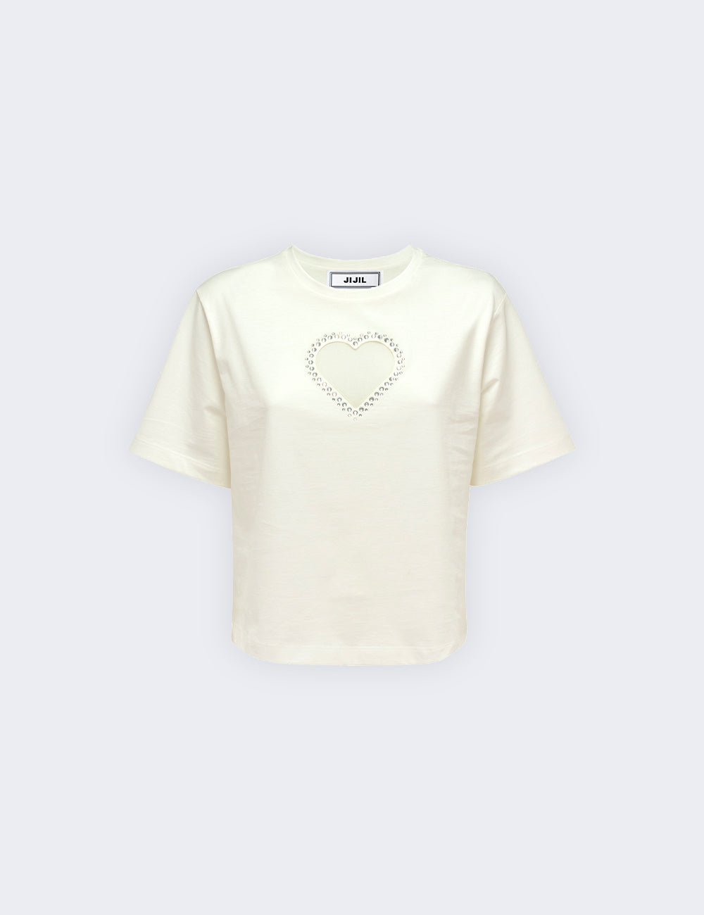 Jijil T-shirt Con Inserto A Cuore