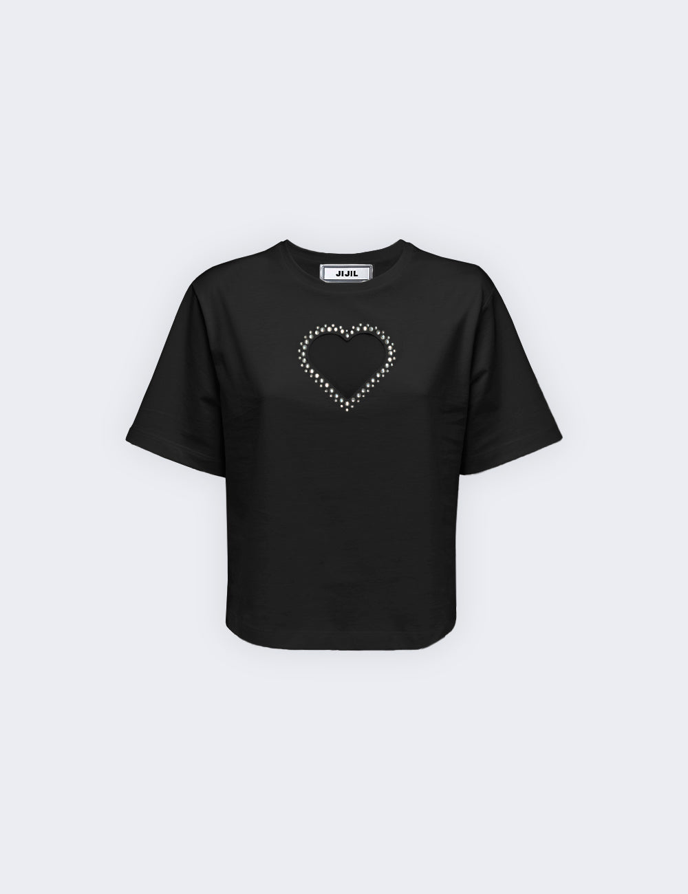 Jijil T-shirt Con Inserto A Cuore