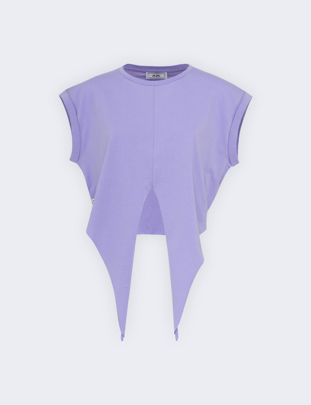 Jijil T-shirt con nodo in vita