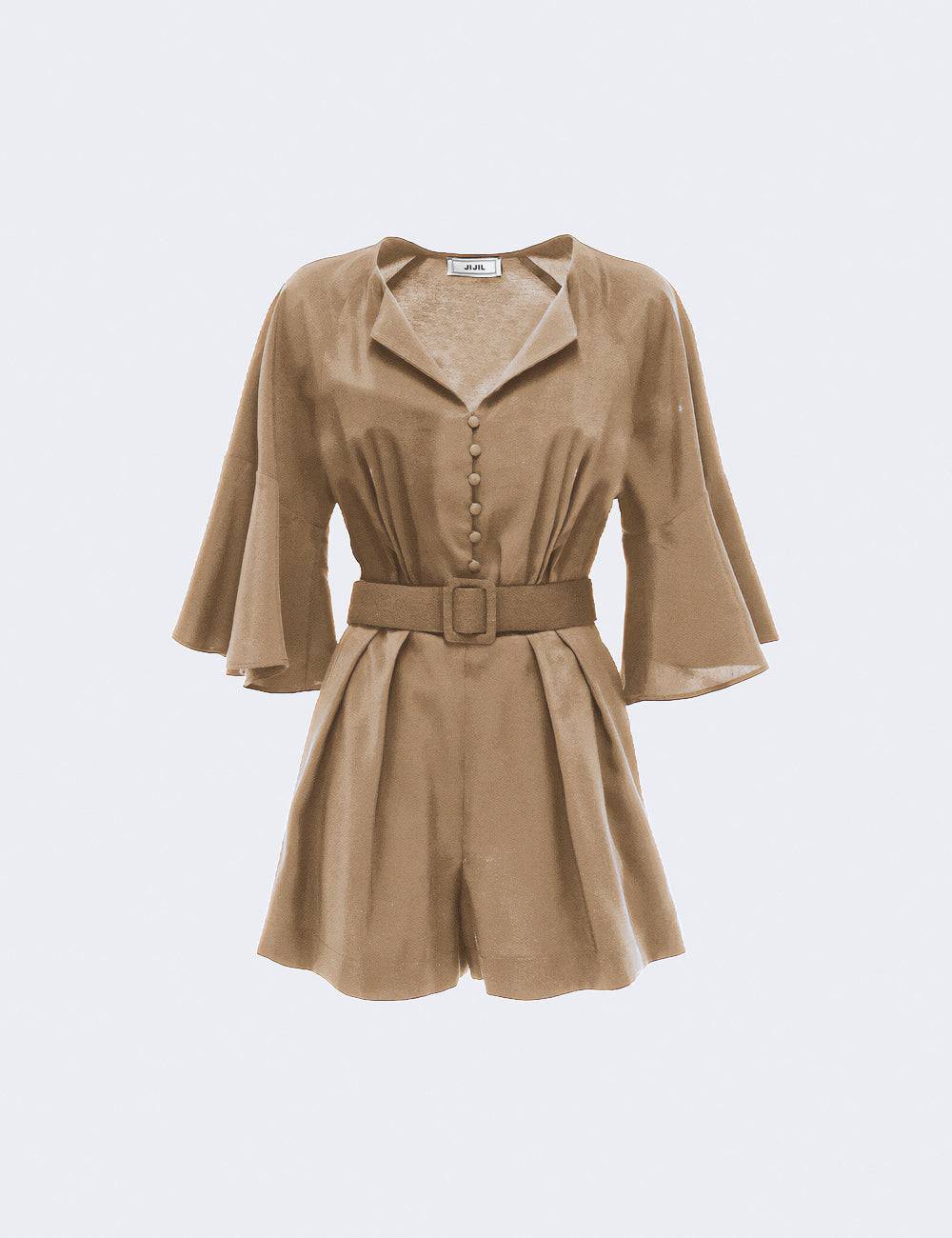 Jijil Tuta Corta Con Manica 3/4