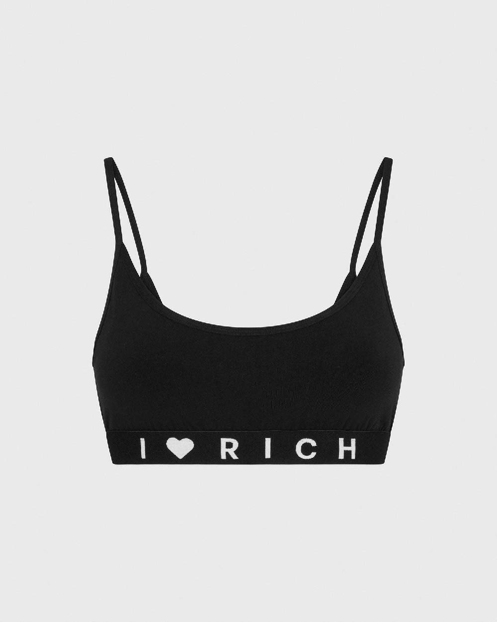 Richmondunderwear Bipack Due Reggiseni A Fascia Con Logo A Contrasto