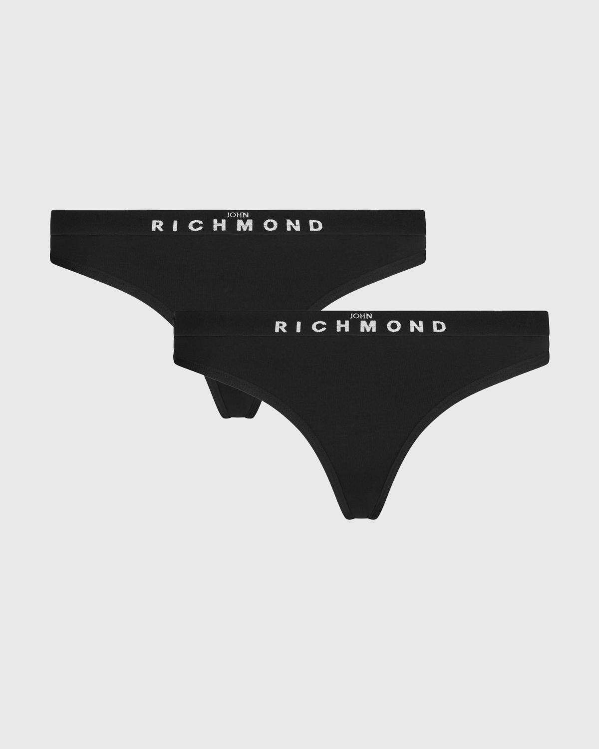 Richmondunderwear Bipack Slip Vita Bassa Con Elastico A Contrasto