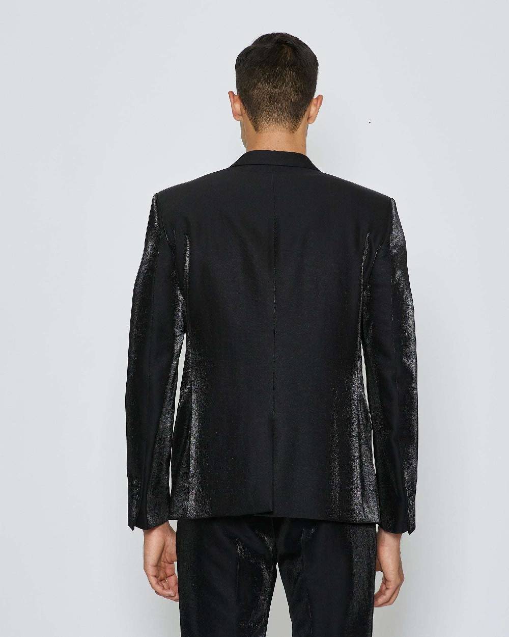 John Richmond Blazer Monopetto Con Tasche A Filetto