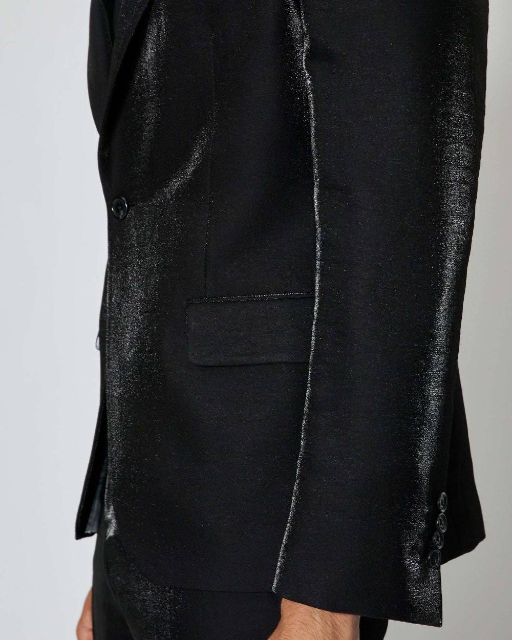 John Richmond Blazer Monopetto Con Tasche A Filetto