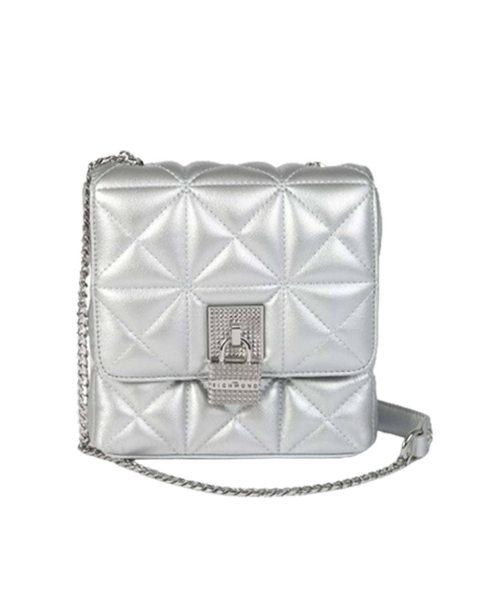 John Richmond Borsa mini con applicazione metallica