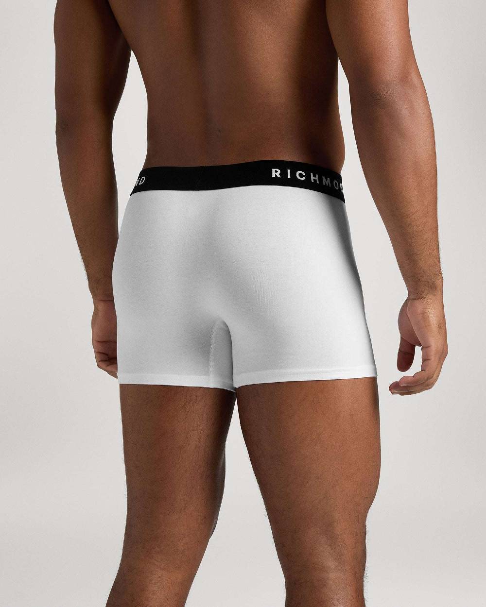 Richmondunderwear Boxer Vita Bassa In Cotone Pettinato