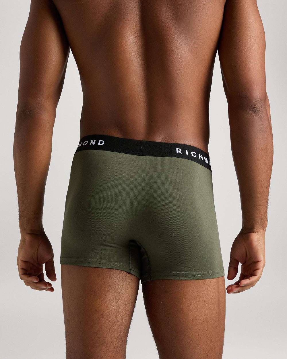 Richmondunderwear Boxer Vita Bassa In Cotone Pettinato