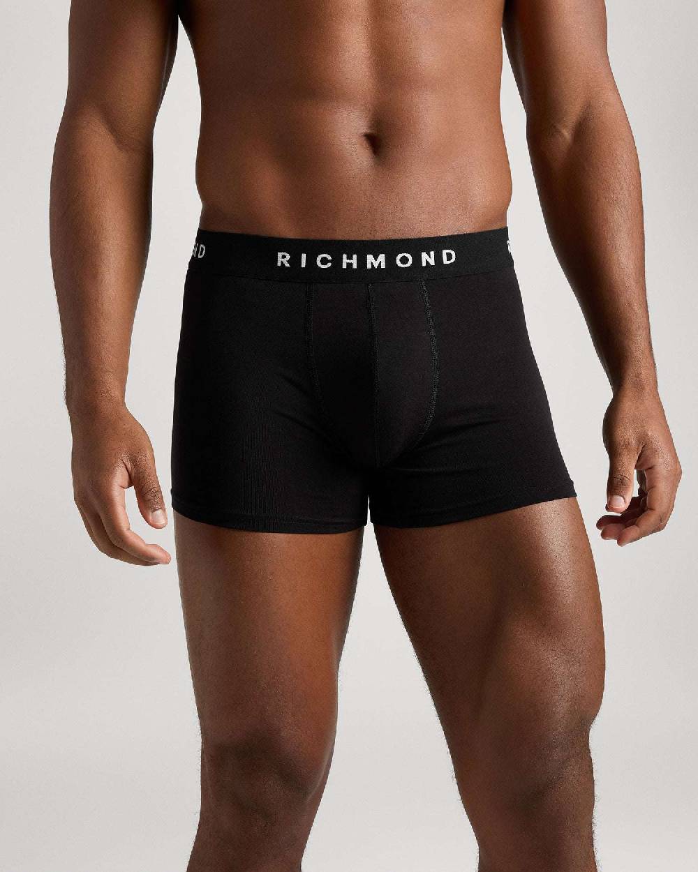 Richmondunderwear Boxer Vita Bassa In Cotone Pettinato