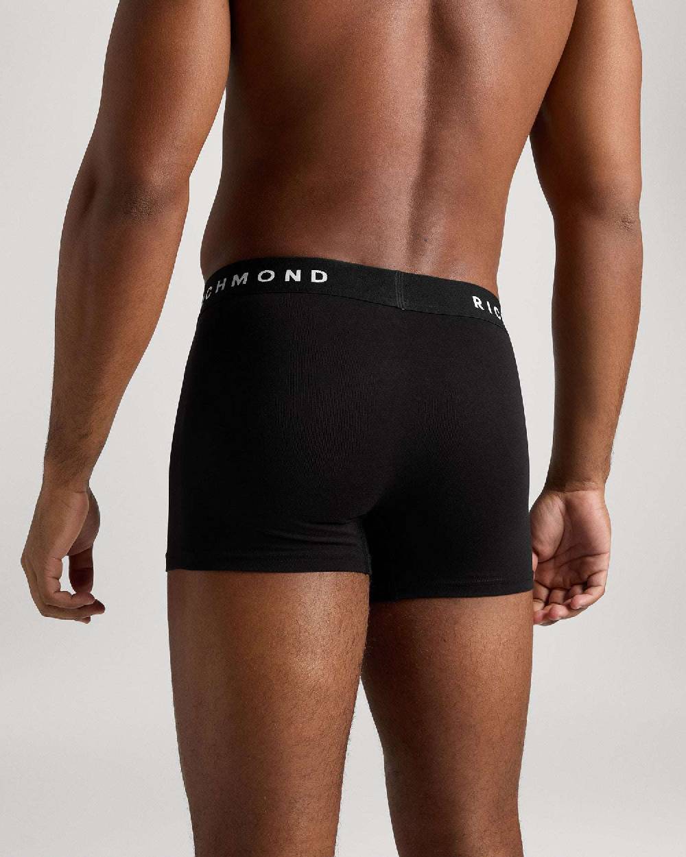 Richmondunderwear Boxer Vita Bassa In Cotone Pettinato