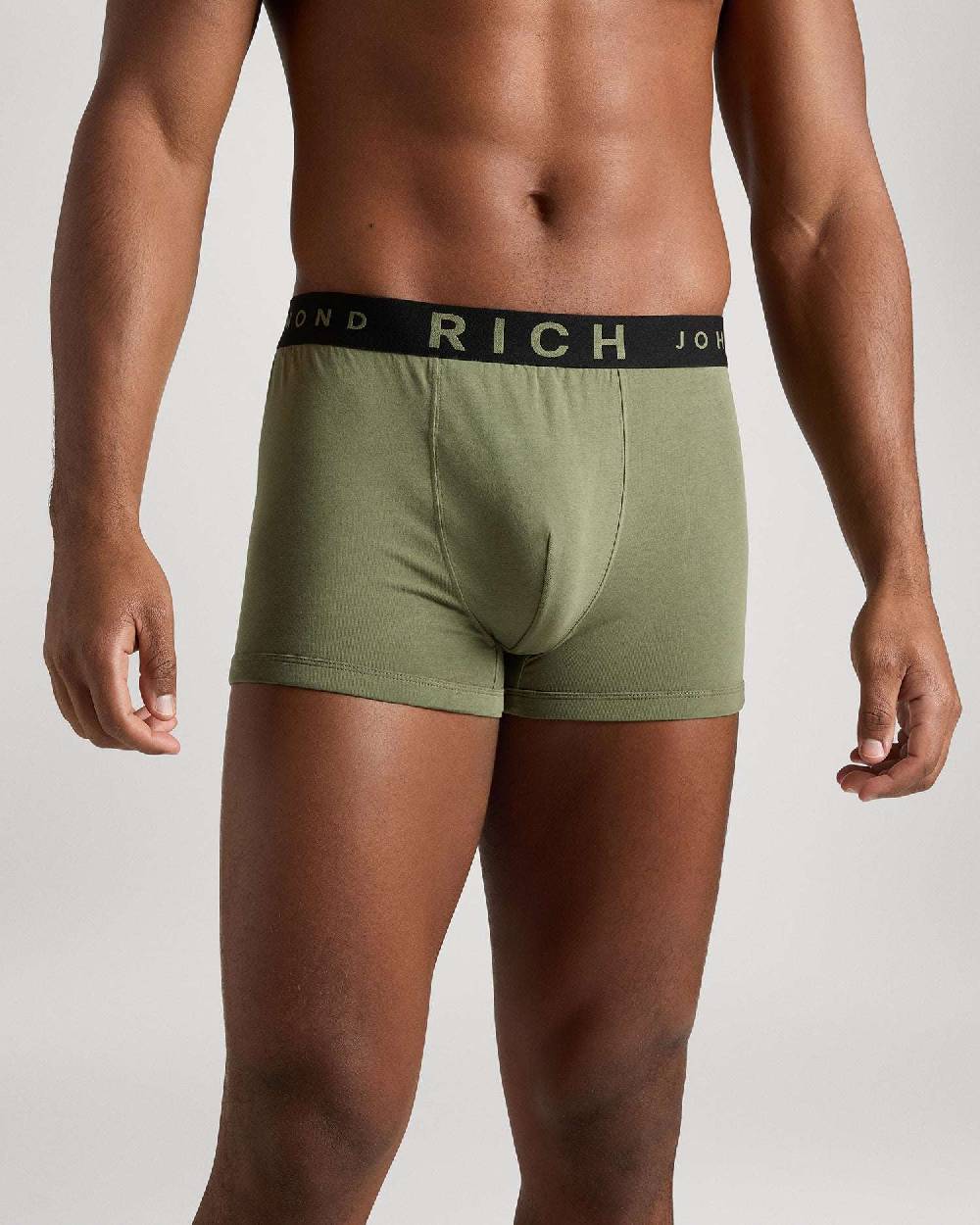 Richmondunderwear Boxer Vita Bassa In Cotone Pettinato