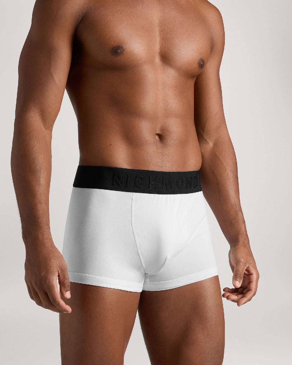 Richmondunderwear Boxer Vita Bassa In Cotone Pettinato