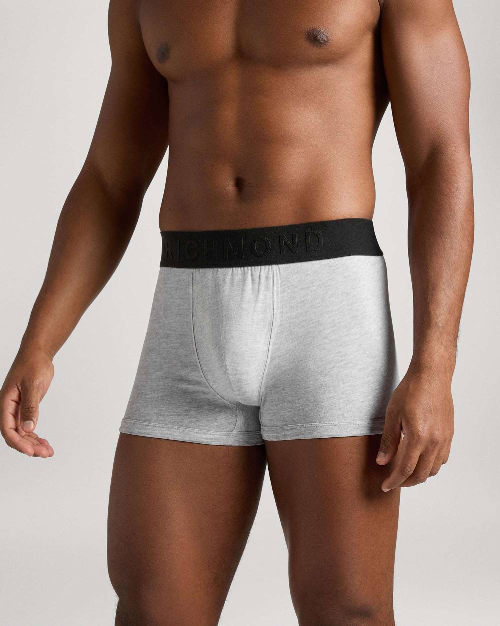 Richmondunderwear Boxer Vita Bassa In Cotone Pettinato