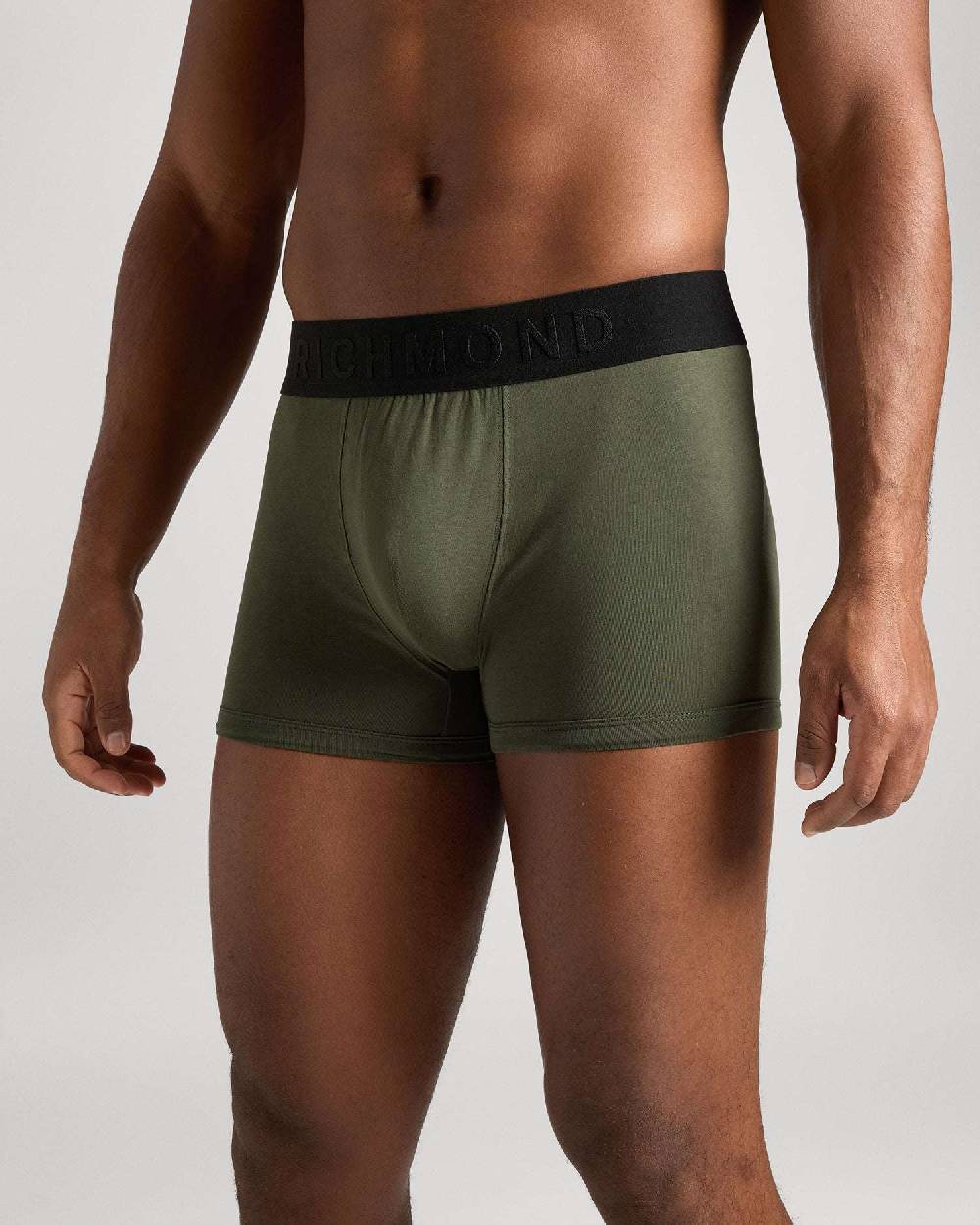 Richmondunderwear Boxer Vita Bassa In Cotone Pettinato