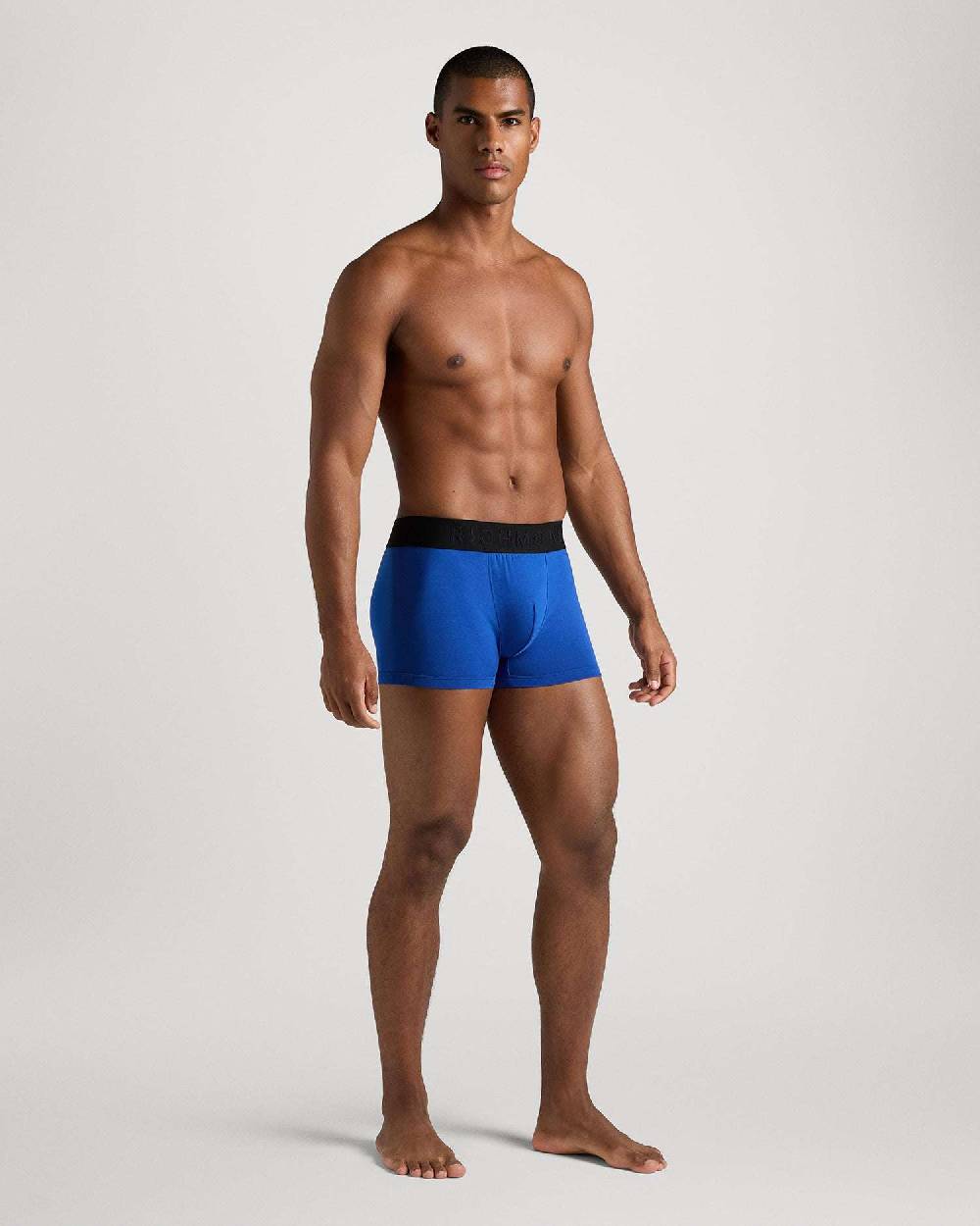 Richmondunderwear Boxer Vita Bassa In Cotone Pettinato