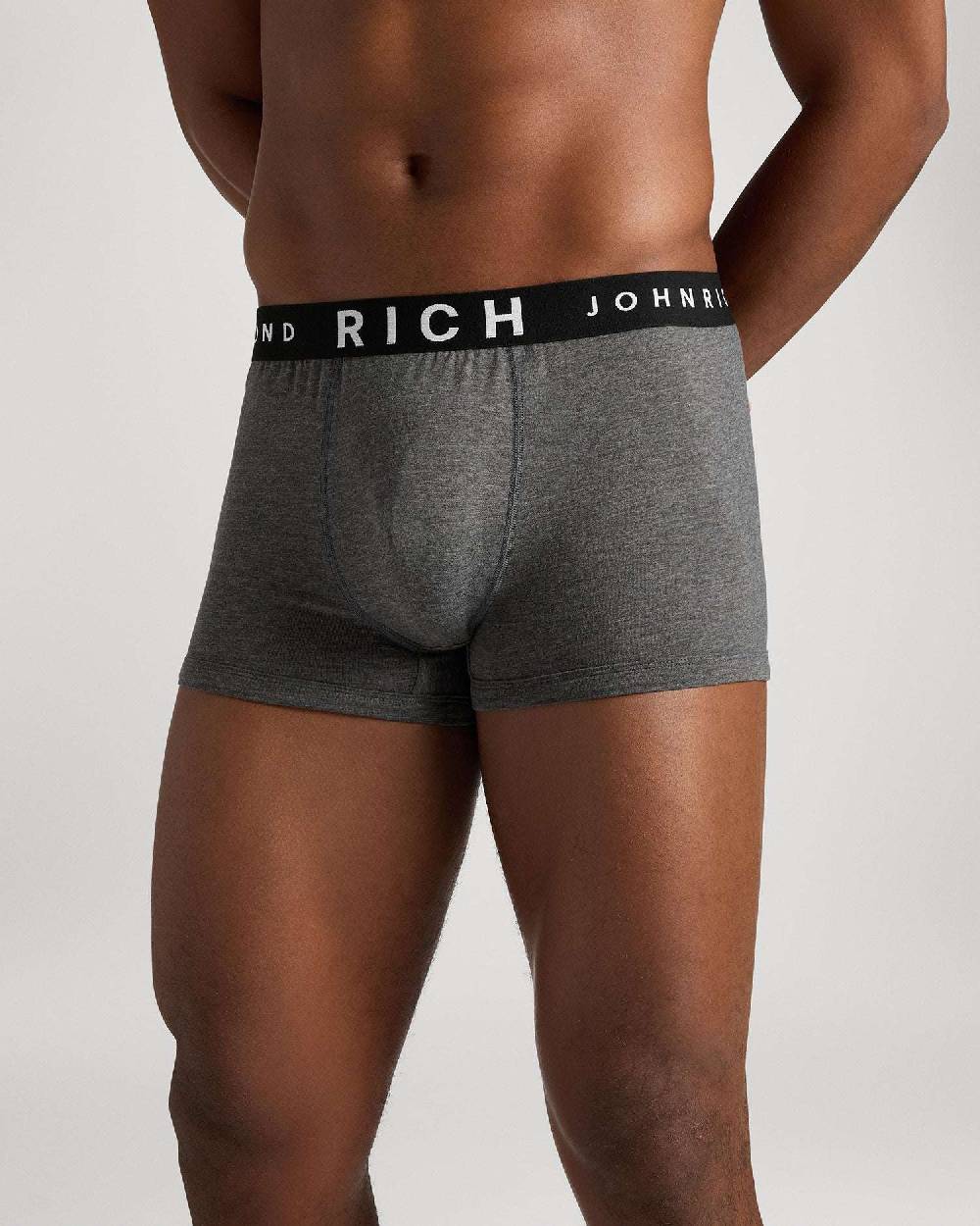 Richmondunderwear Boxer Vita Bassa In Cotone Pettinato