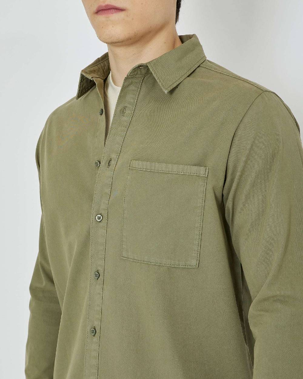 John Richmond Camicia Con Etichetta Logata Sul Retro