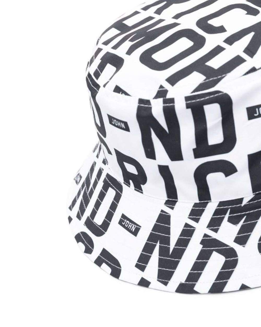 John Richmond Kids Cappello Alla Pescatore Con Pattern