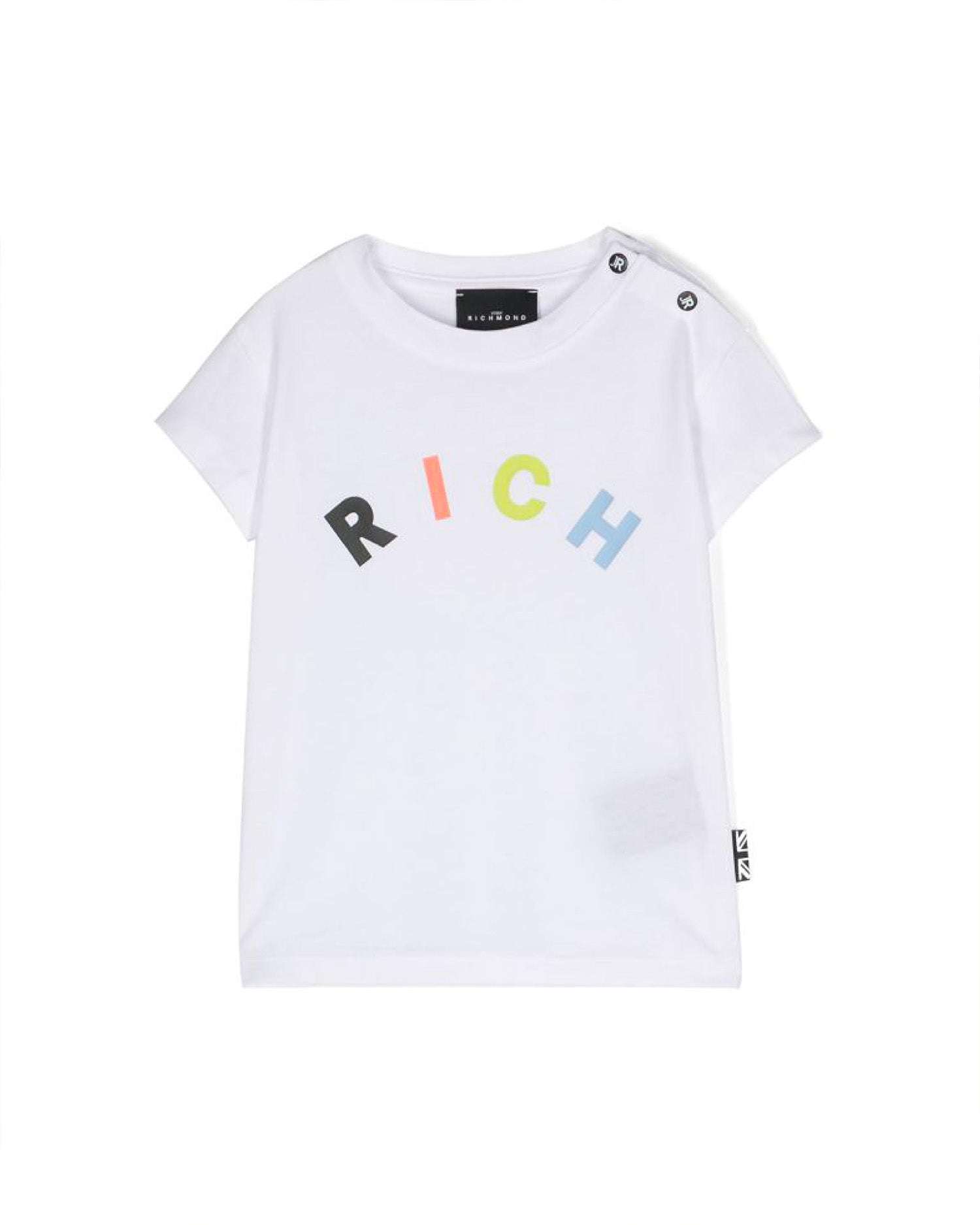 John Richmond Kids Completo T-shirt Con Logo E Bermuda