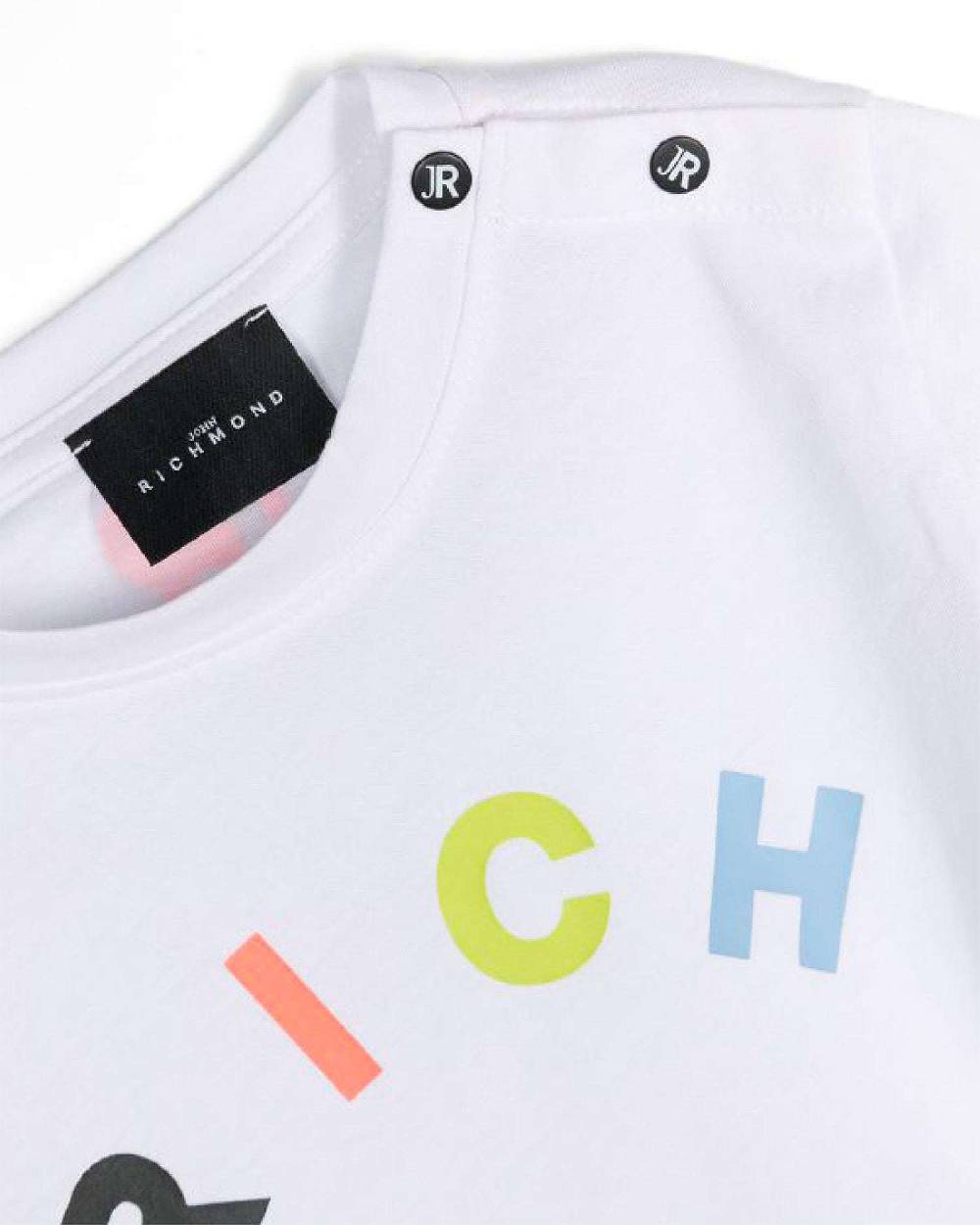 John Richmond Kids Completo T-shirt Con Logo E Bermuda