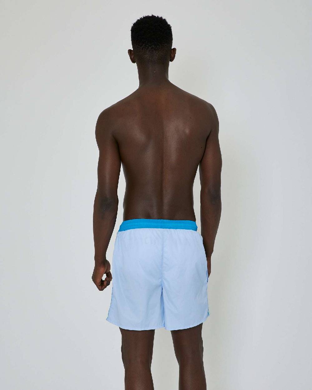 John Richmond Costume Bicolor Con Bande Laterali Logate