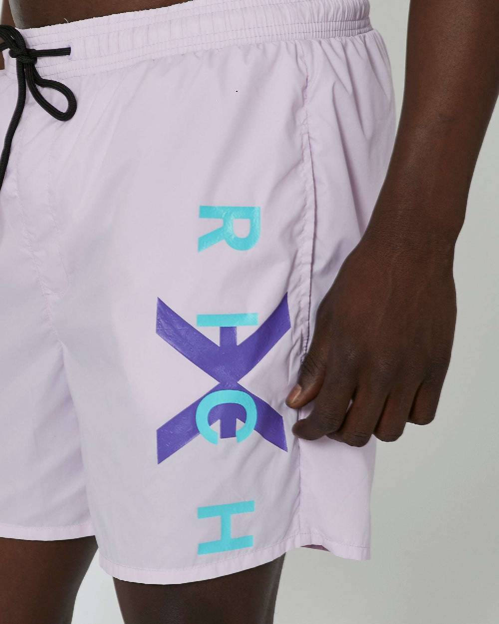 John Richmond Costume Con Logo Stampato Sul Davanti