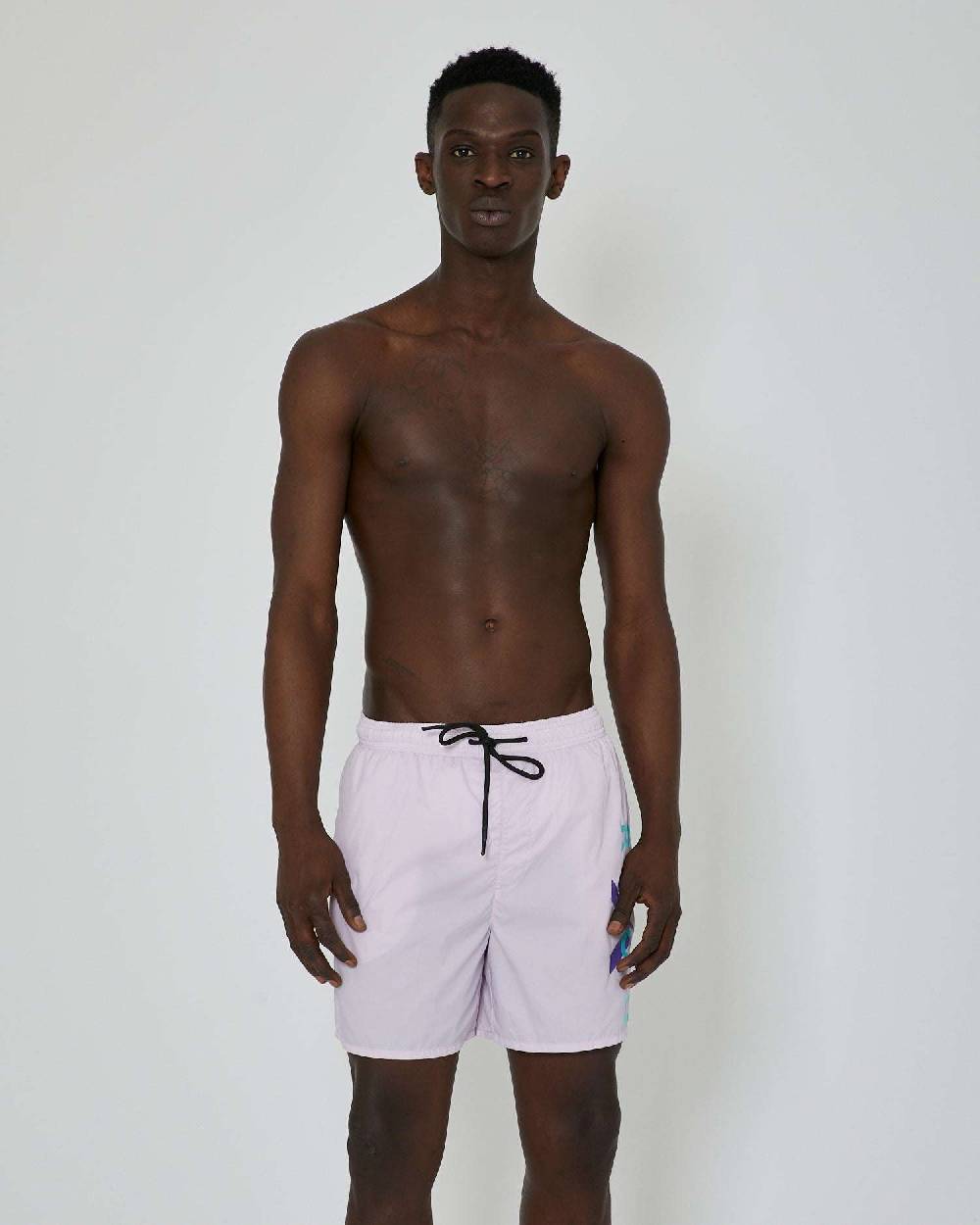 John Richmond Costume con logo stampato sul davanti