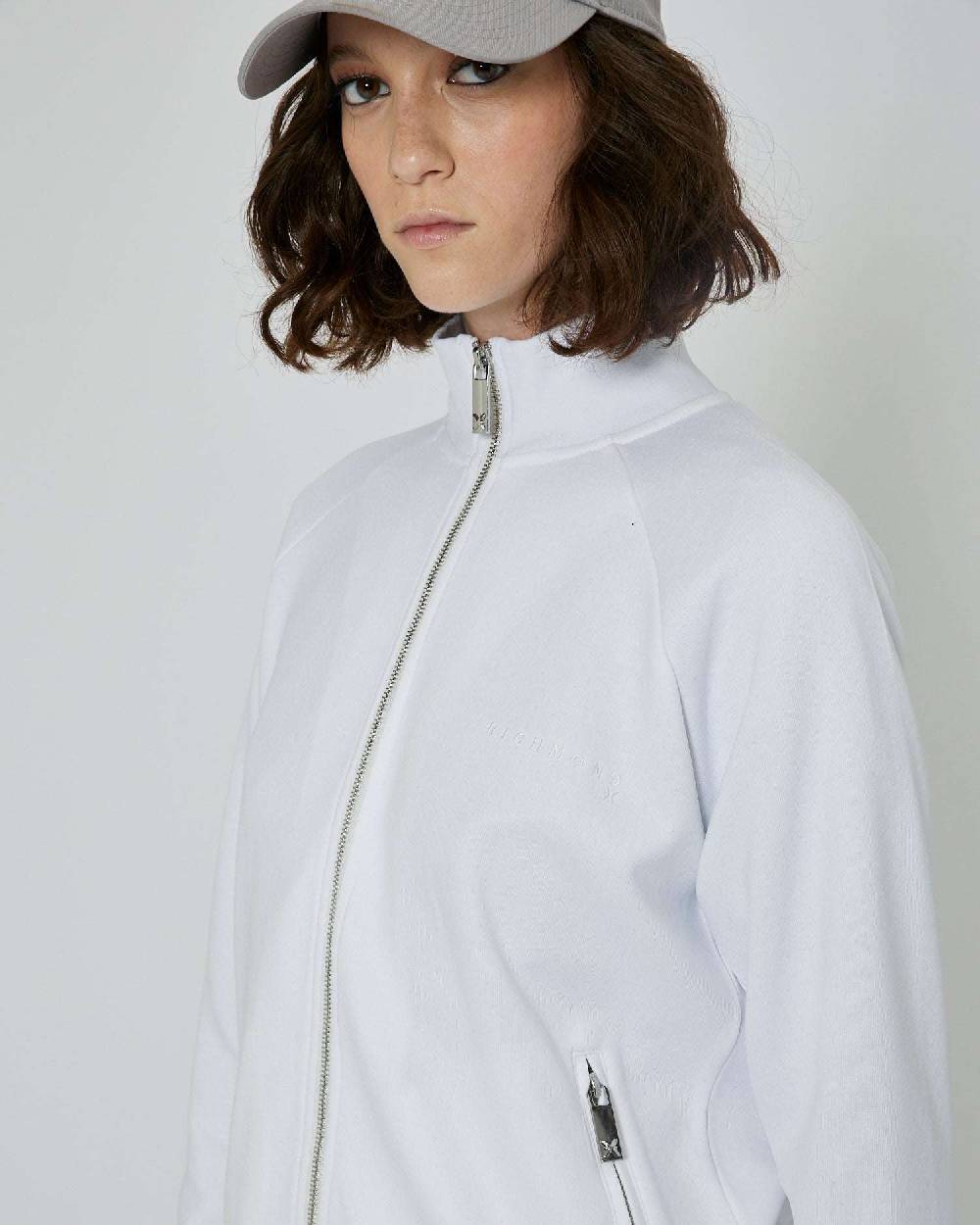 John Richmond Felpa Con Logo Ricamato Tone Sur Tone