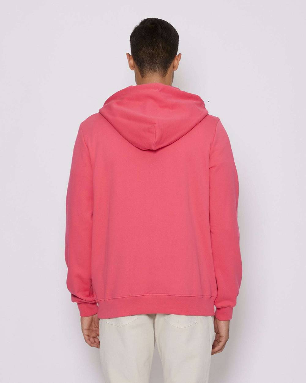 John Richmond Felpa Con Logo Sul Davanti A Contrasto