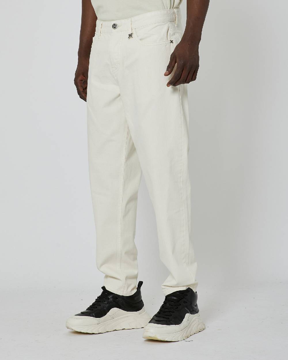 John Richmond Jeans Regular Con Etichetta Metallica Logata