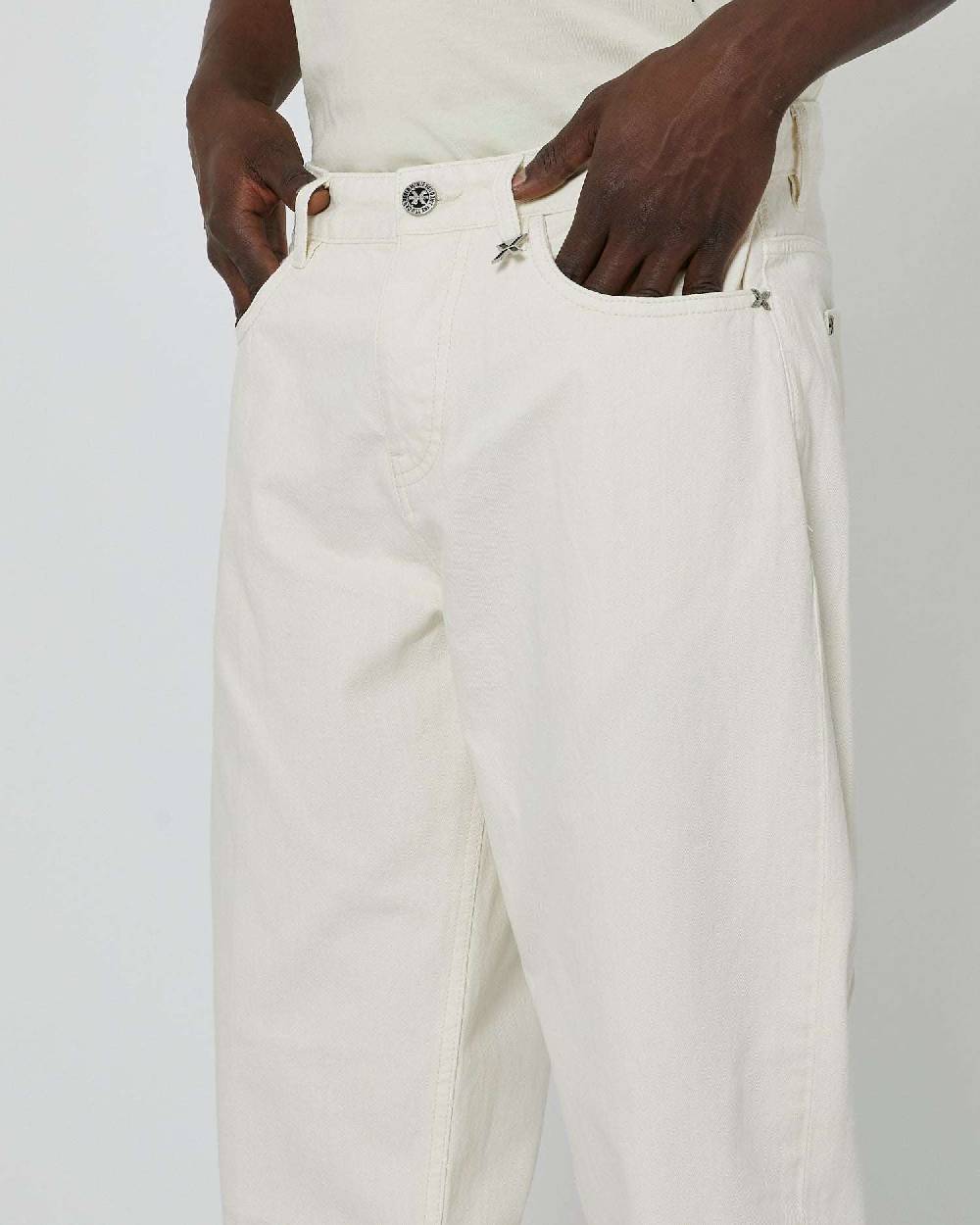 John Richmond Jeans Regular Con Etichetta Metallica Logata