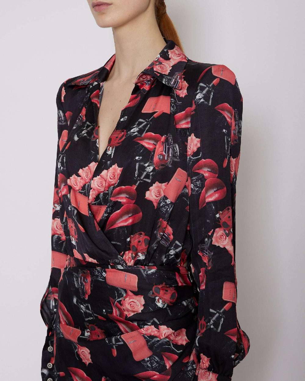 John Richmond Abito Midi A Portafoglio