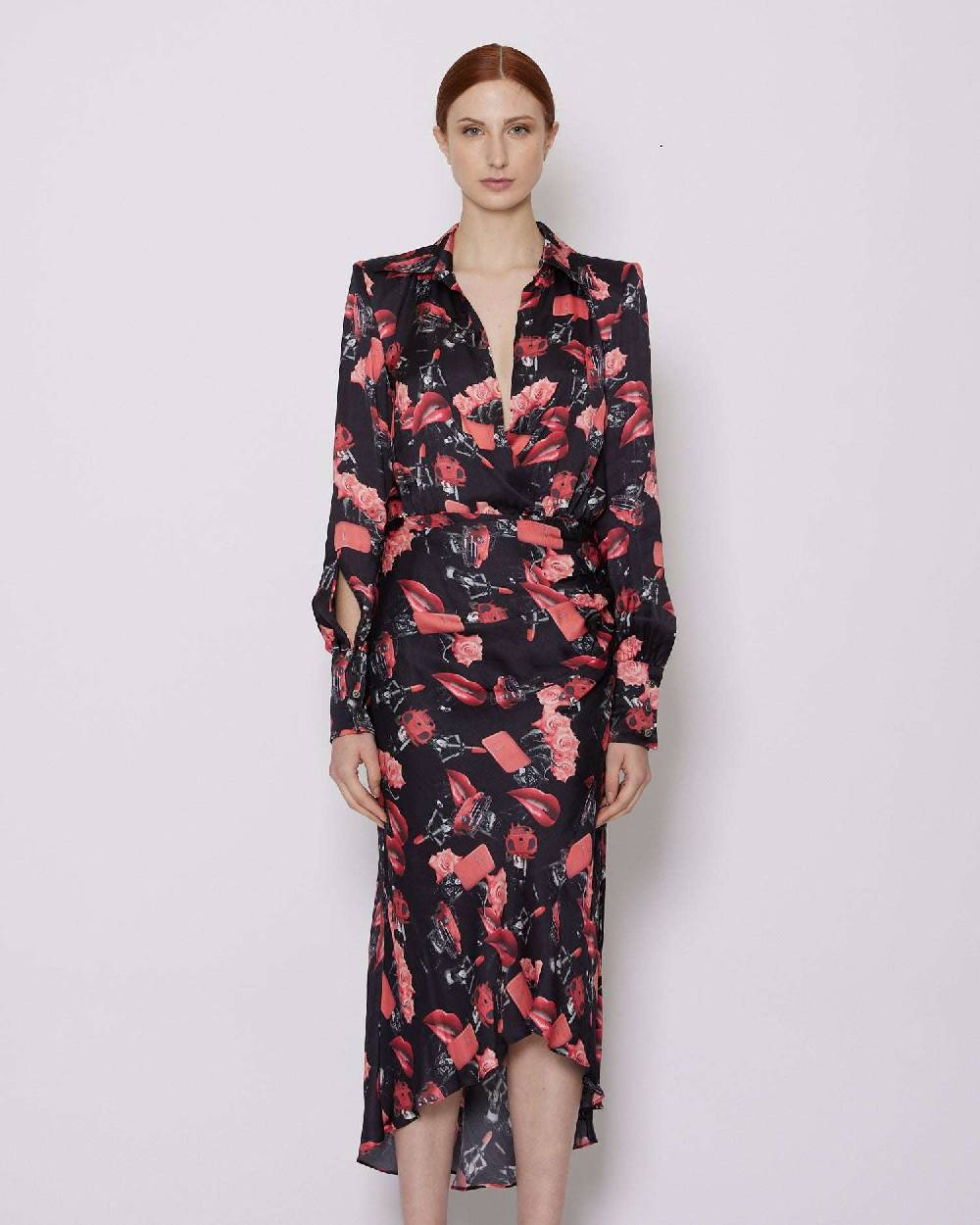 John Richmond Abito Midi A Portafoglio