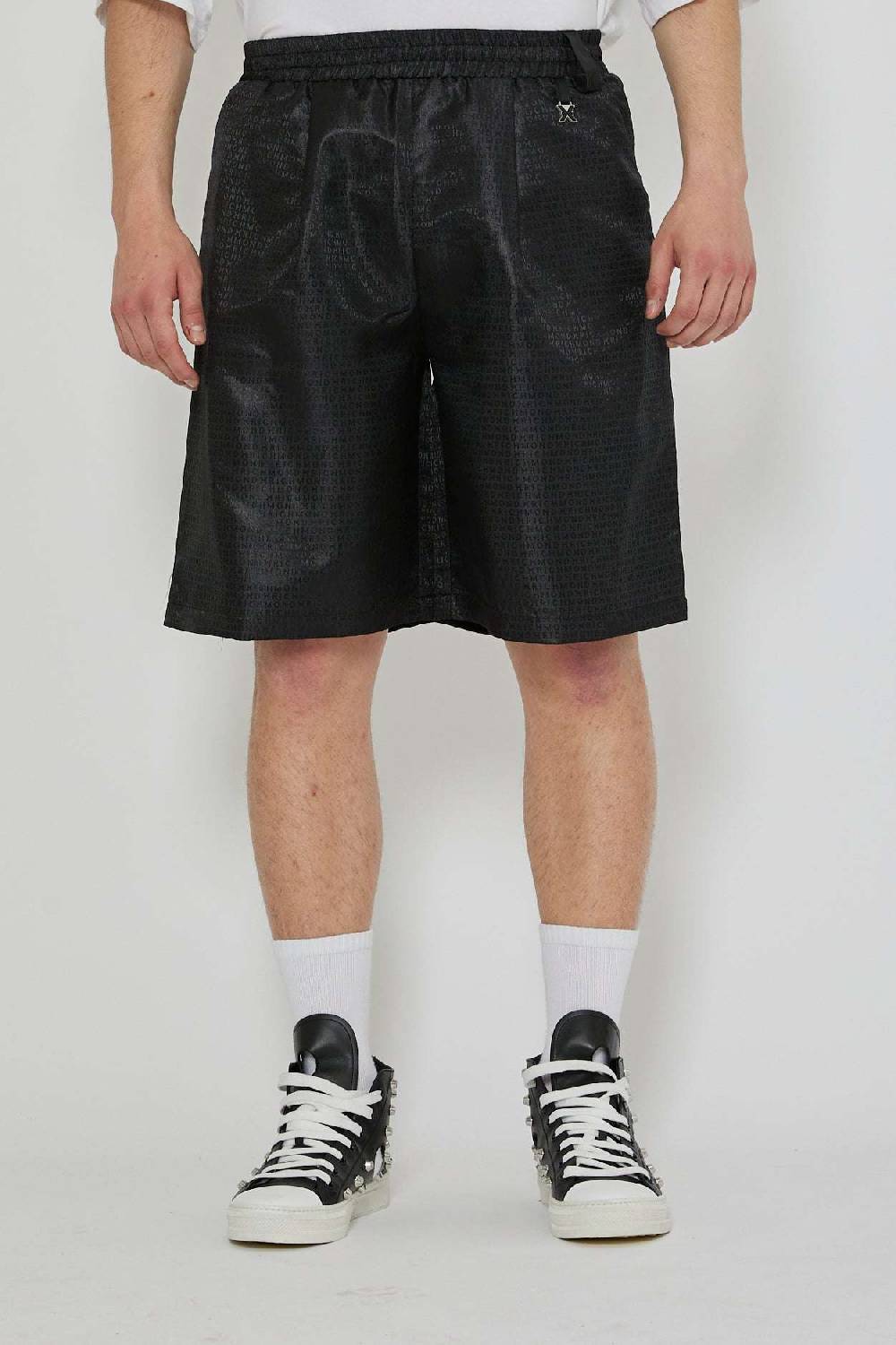 John Richmond Bermuda Con Logo Tone Sur Tone