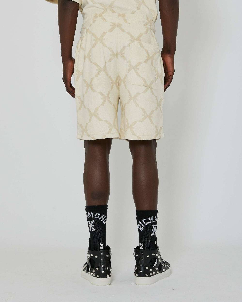 John Richmond Bermuda Con Pattern Allover