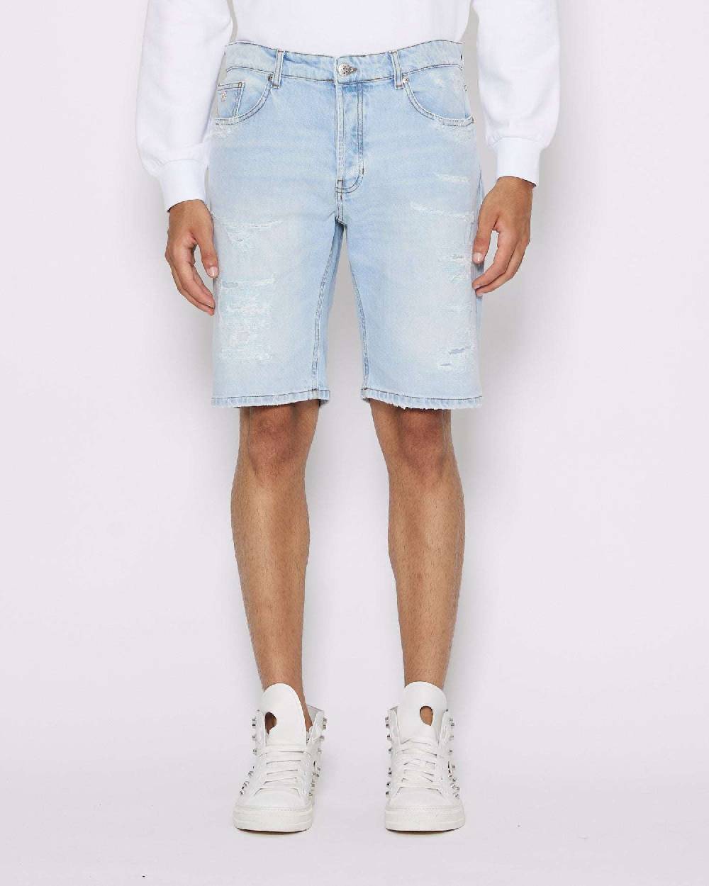 John Richmond Bermuda In Denim