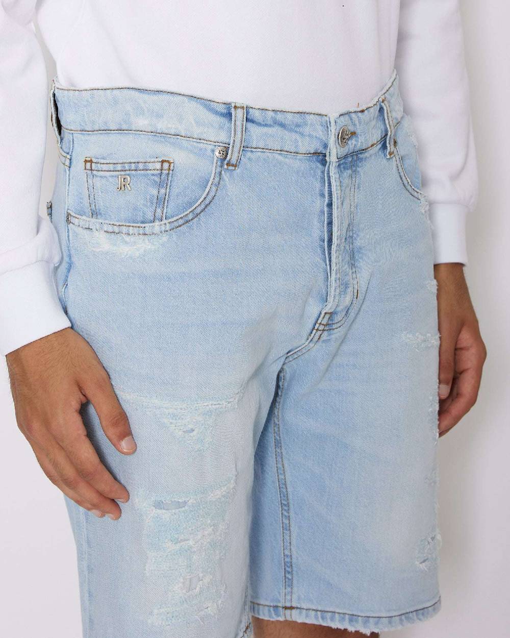 John Richmond Bermuda In Denim