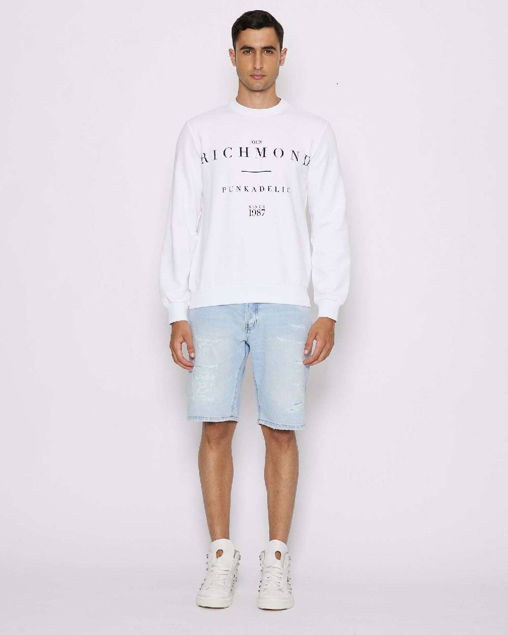 John Richmond Bermuda in denim