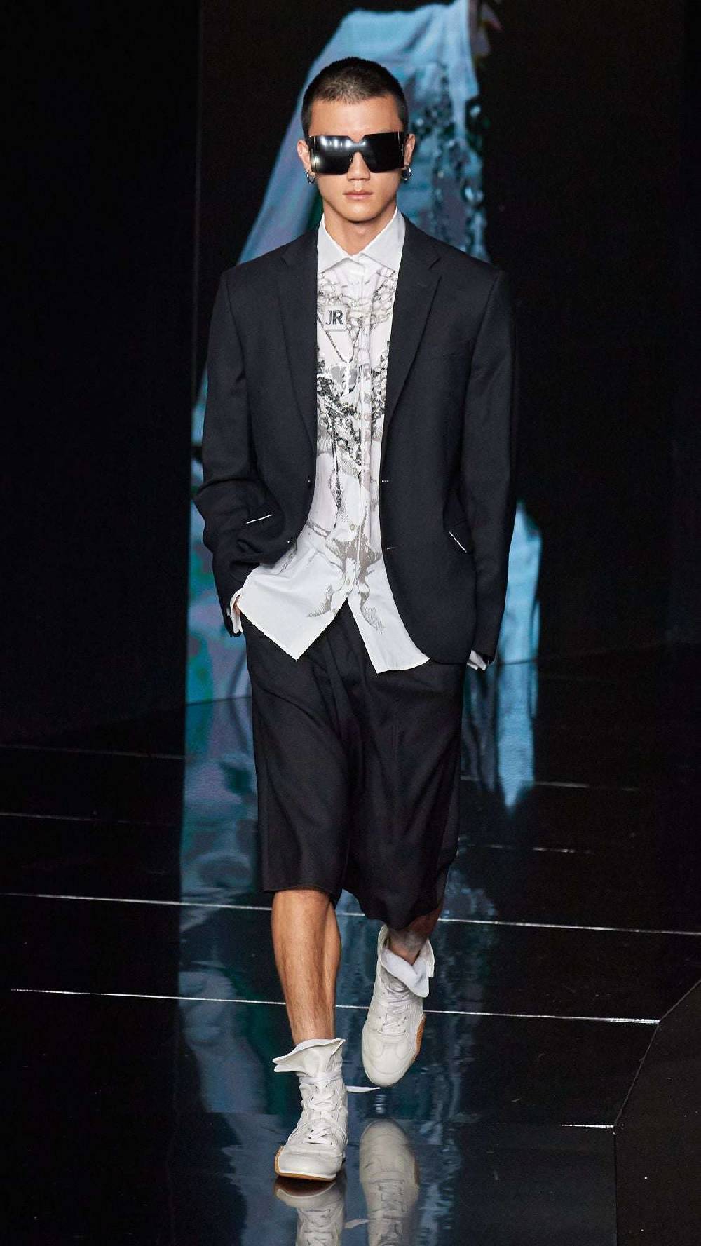 John Richmond Bermuda Oversize In Lana